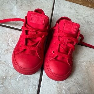 Converse Kids' Vibrant Red Sneakers